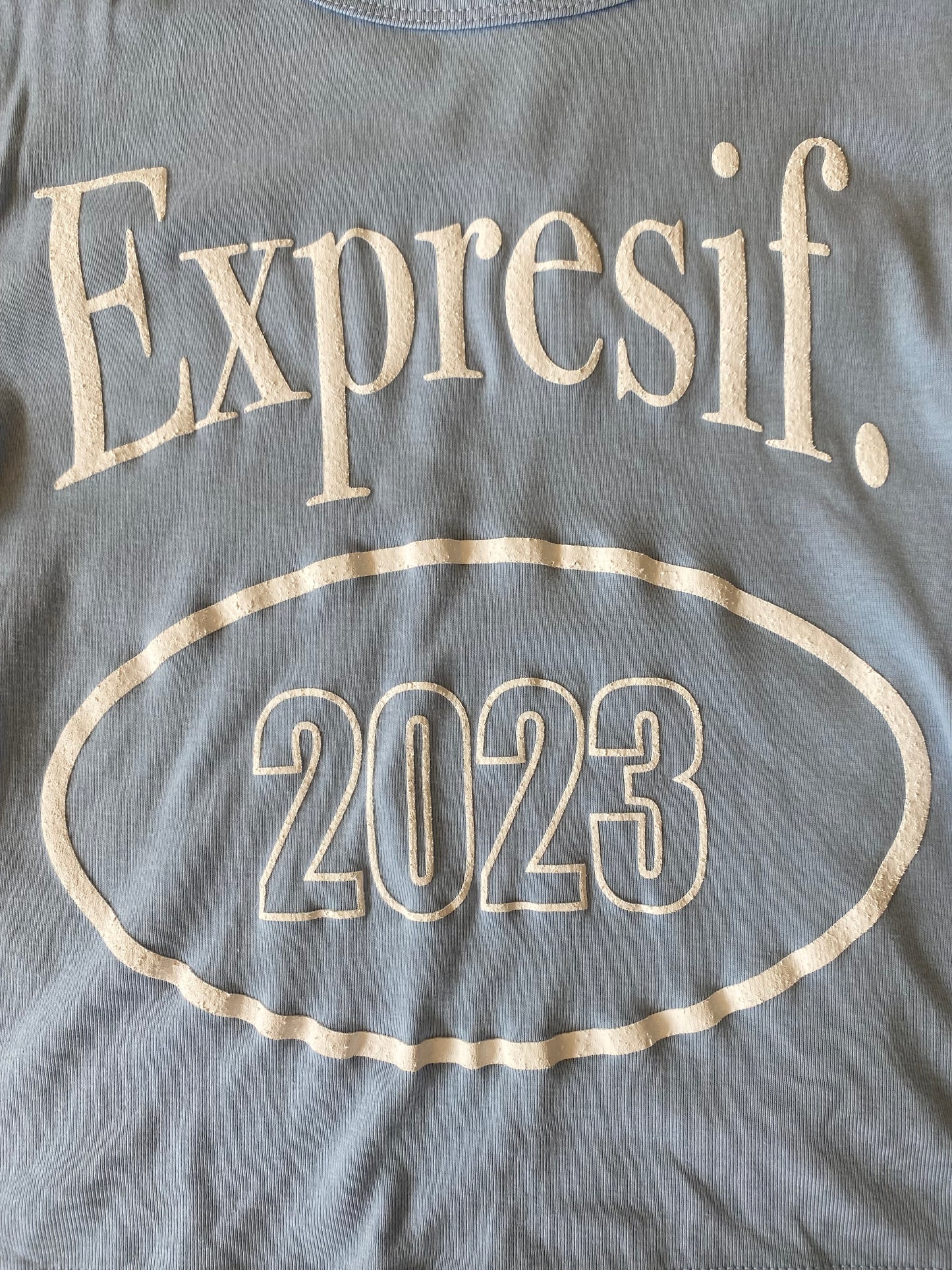 Expresif Baby Tee (Blue)