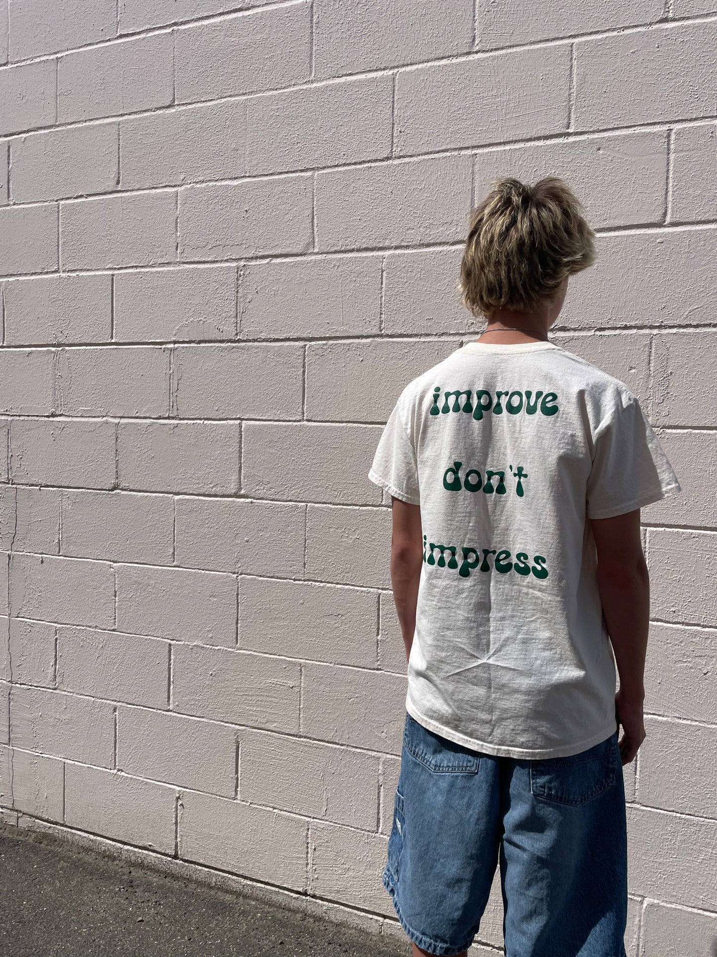 Improve don’t impress Expresif Tee